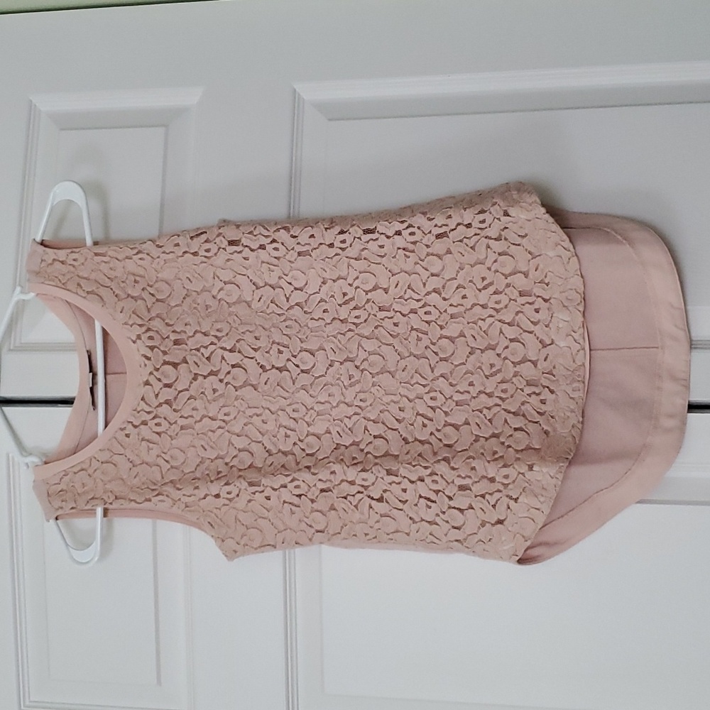 XS Pink Loft Tank Top